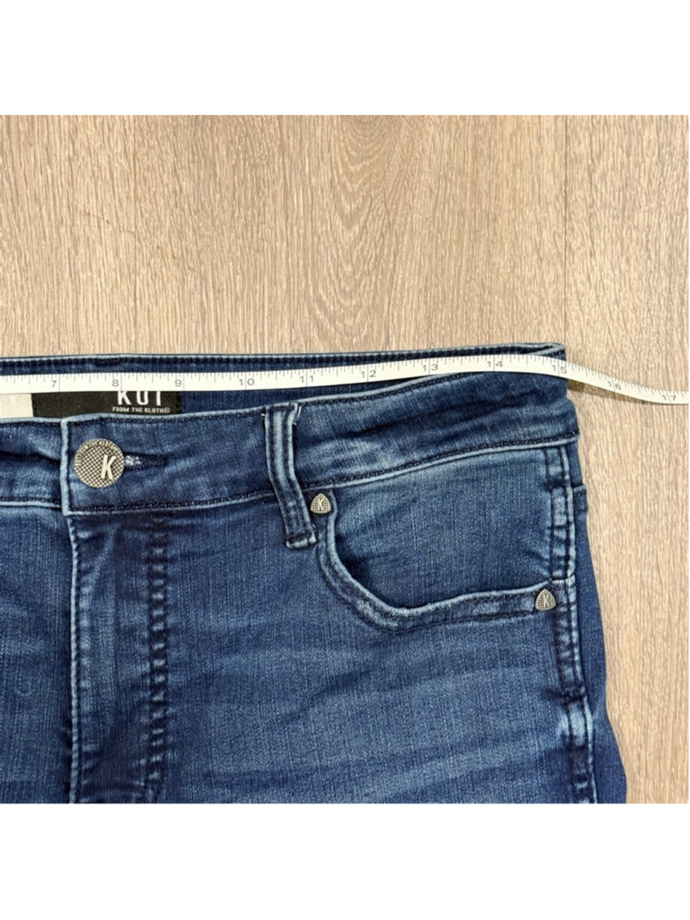 Kut‎ from the Kloth Women’s Ankle Dark Blue Skinny Jeans Size 8 - Picture 4 of 8